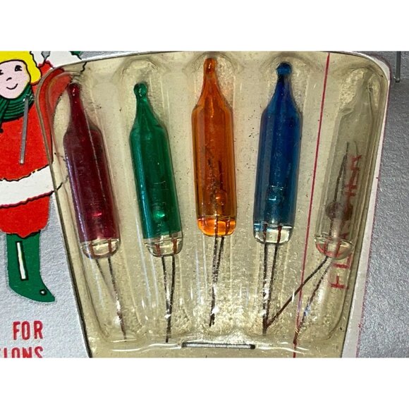 Vintage Fi 12 Volt Replacement Lights 5 Packages of 5 (25 Total) NEW Old Stock - Picture 6 of 11